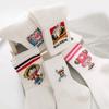 One Piece Neueste Anime Socken Cartoon Luffy Niedlich und Charmant Chopper Blütezeit Herbstzeit Baumwolle Kurze Socken Accessoire designed für Männer Frauen