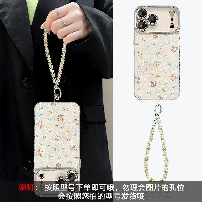 Ins Floral Bow for Iphone17promax iPhone Case 16 Summer 15 Small Fresh 14/13