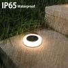 Solar Garden Lights Outdoor LED Solar Ground Lights Waterproof Landscape PathWay Floor Under Spot Lamp Decoration Lighting