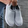 New Women'S Shoes Breathable Lightweight Mesh Fashionable And Versatile Casual Shoes Light Luxury Brand One Foot Lazy Shoes