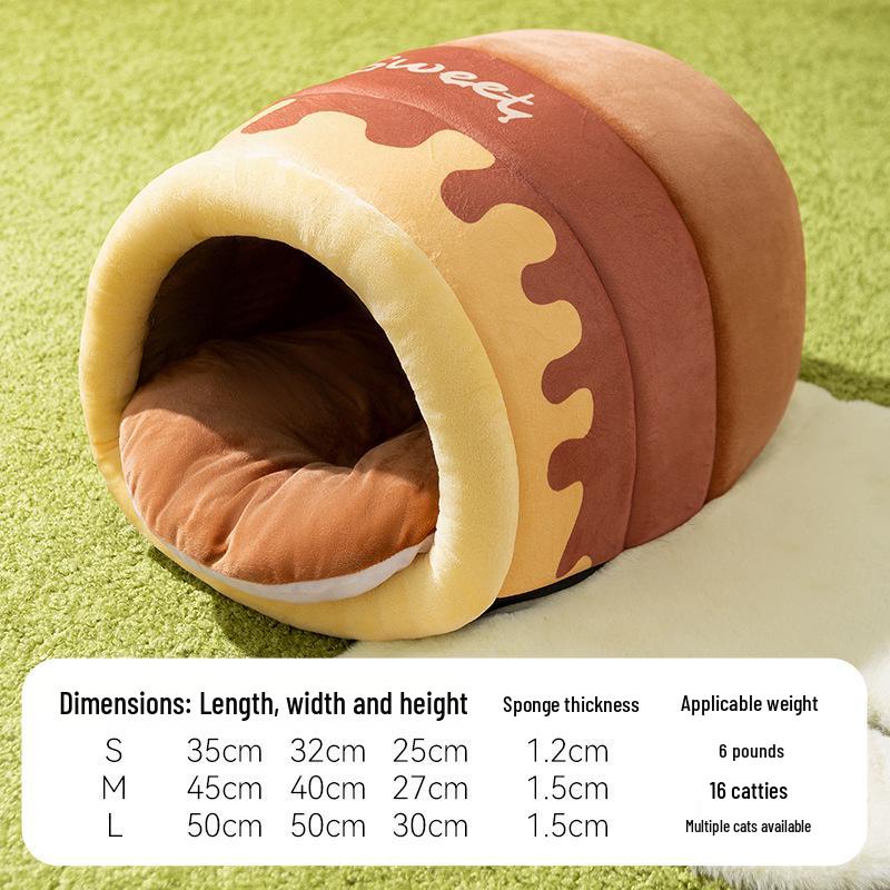 Cross-border Cat Villa: Cozy Autumn/Winter Nest for Kittens & Dogs