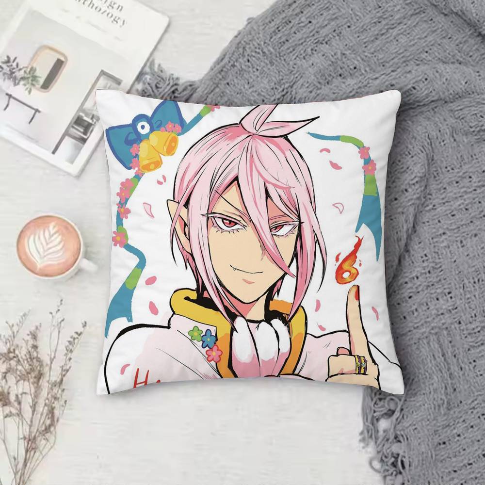 Welcome to Demon School! Iruma-kun Alice Asmodeus Pillow Case Cushion Cover Throw Pillow Case For Car Sofa