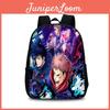 Jujutsu Kaisen Backpack With Polyester Material And Spacious Design For Students And Daily Use