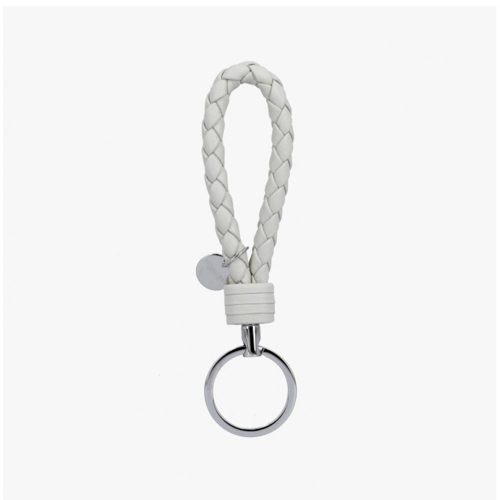 Bottega Veneta 113539 V3un1 9653 Intrecciato Keyring