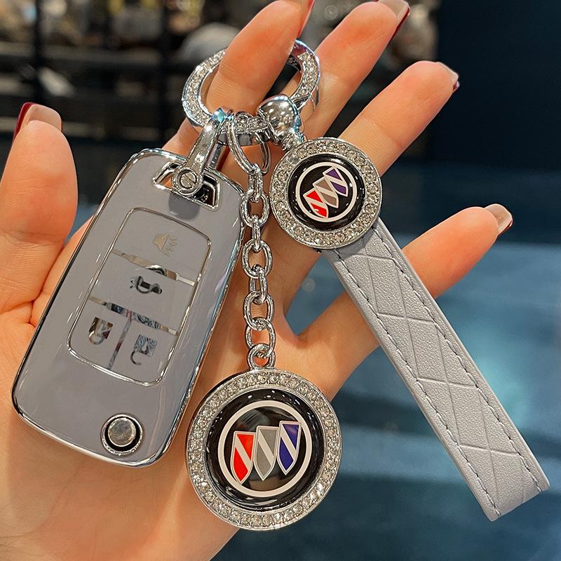Buick Regal Key Case for Excelle, Encore, Envision, LaCrosse, GL8, Weilang, and Yinglang.
