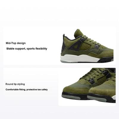 Air 4 Retro SE Craft PS Olive Kids Sneakers Green Medium-Olive Pale-Vanilla FB9929-200