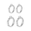 European & American Retro Large Hoop Earrings - Light Luxury, Gold & Silver Versatile Design, Statement Ear Ornaments