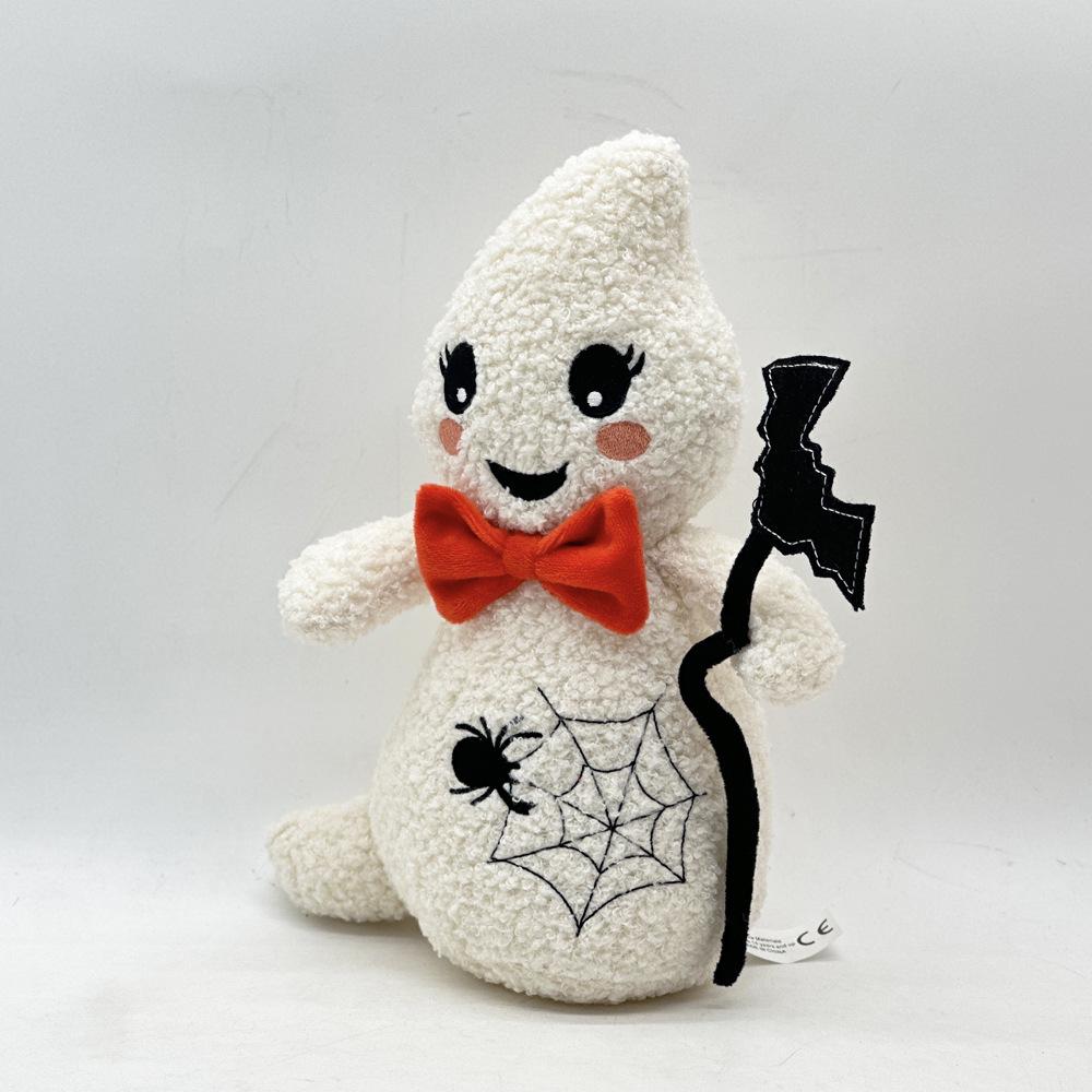 Cross-border New Product 2025 Halloween Ghost Short Plush Toy Doll with PP Cotton Filling 31-50cm Height 14 Years & up