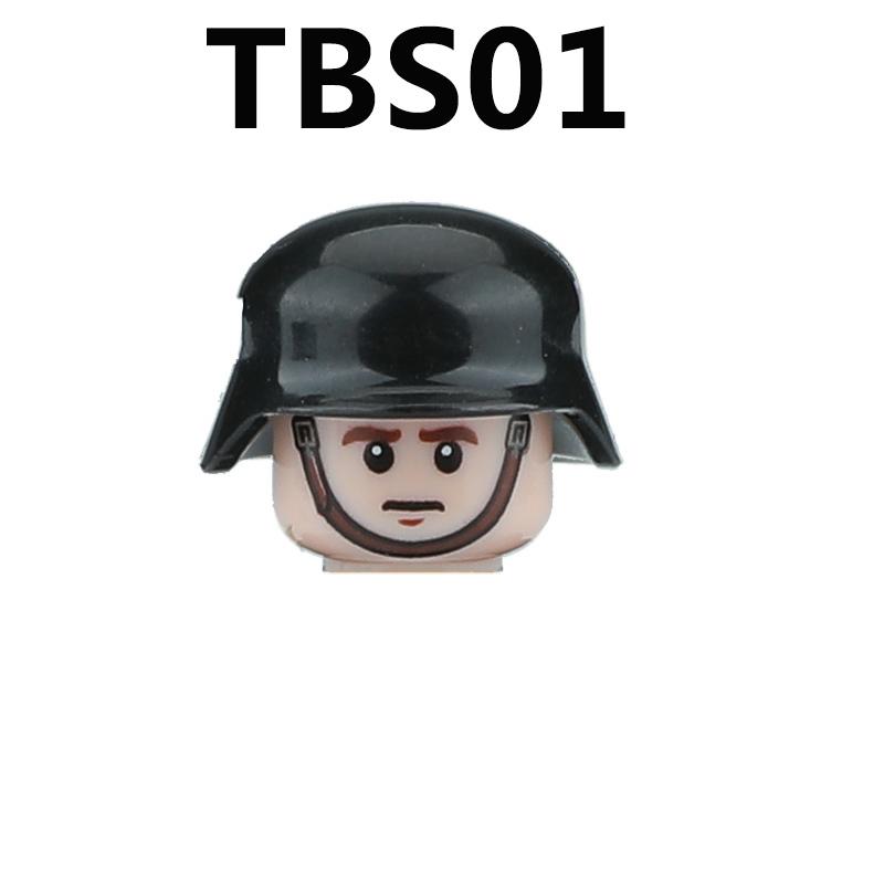 WW2 Military German Soldiers Figures Building Blocks Army Infantry Warrior Gunner Armour Cannon Weapons Bricks Toys For Kids