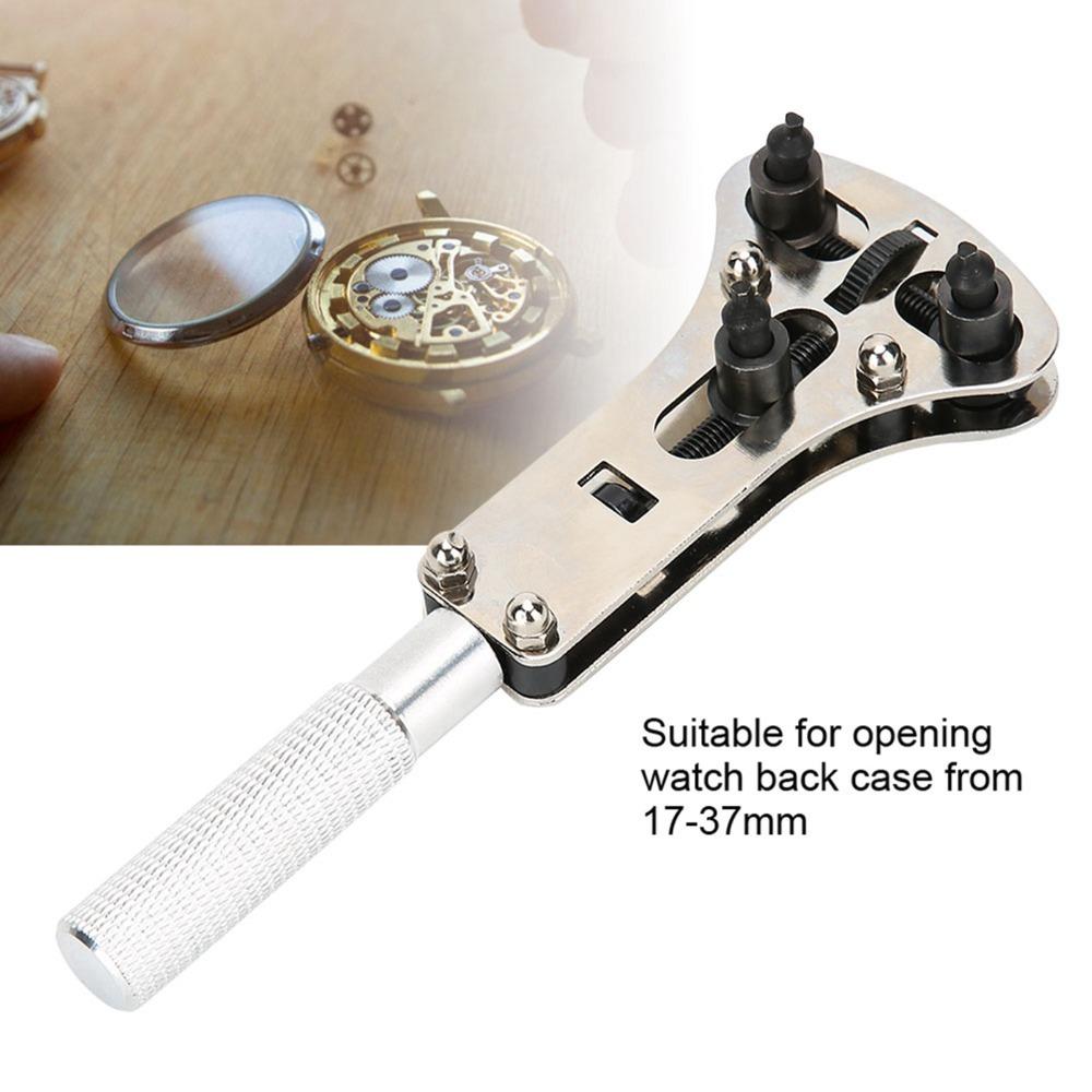 Adjustable Screw Watch Back Case Opener Back Case Remover  Change Battery Yourself