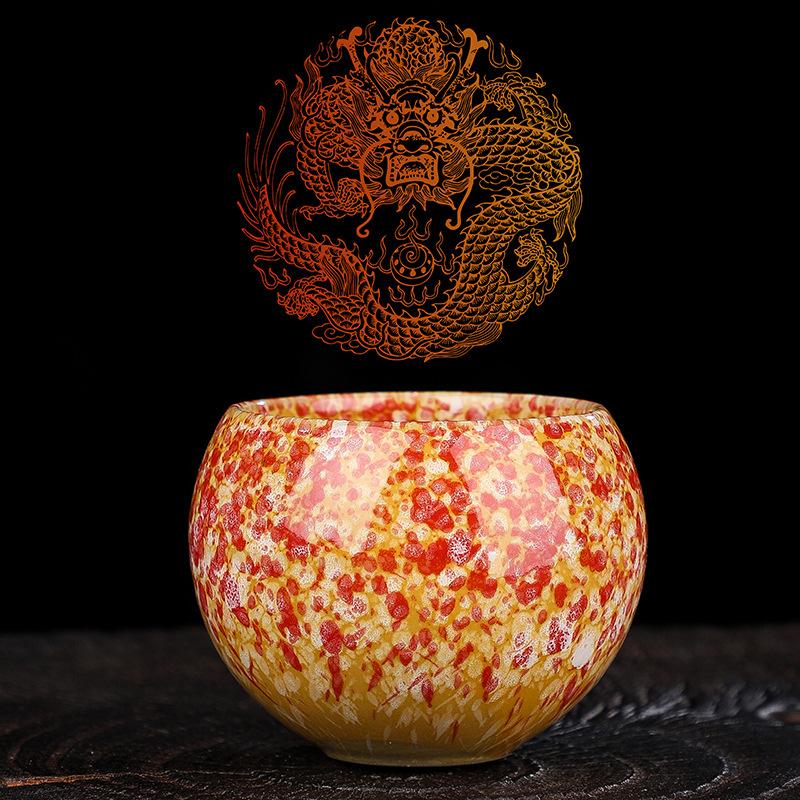 Handmade Ceramic Master Cup Porcelain Teacup Retro Tea Tasting Mug Chinese Kung Fu Gongfu Teaware Set Japanese Drinkware Gift