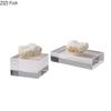 Square Transparent Crystal Base Modern Crafts Desk Decoration Creative Crystal Geometry Artwork Ornaments Room Aesthetic Decor