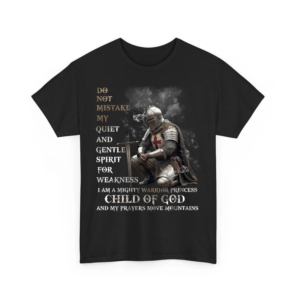 

The Devil Saw Me With My Head Down And Thought He#039;d Won Knight Templar TShirt Unisex T-Shirt S