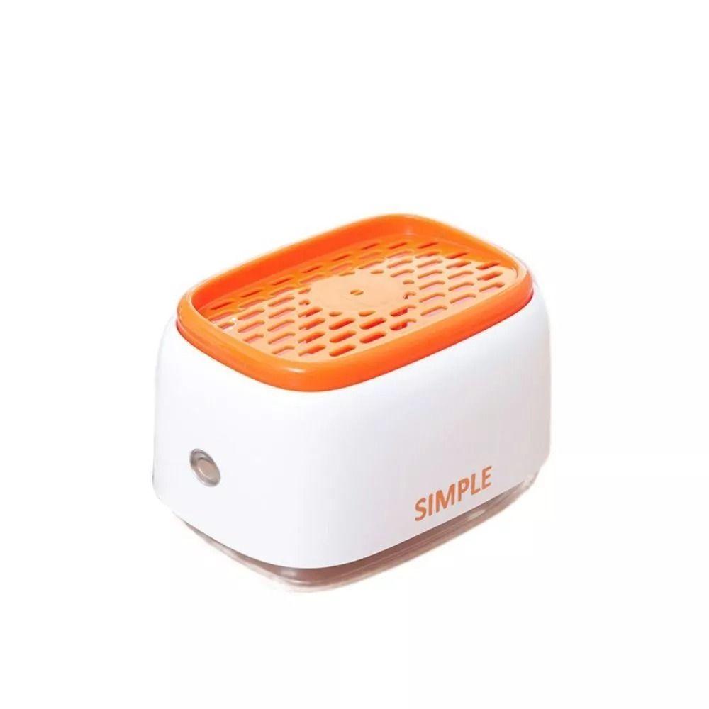 

Диспенсер для мыла и губки 2-в-1, многоразовый, настенный, для моющего средства, ручной, с нажатием, контейнер для чистящей жидкости оранжевый