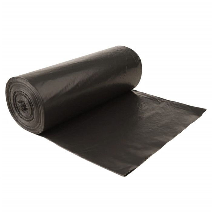 Sacs poubelles 150 pcs noir 240 L