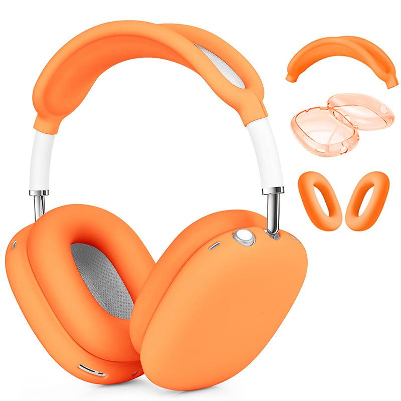 Защитный силиконовый чехол для AirPods Max - Прозрачная TPU накладка на амбушюры для Bluetooth-гарнитуры Apple