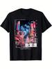 Patterned T-shirts Inspired by the Retro Aesthetics of Tokyo's Akihabara Streetwear Pure Cotton Couple's Shirts for All Seasons