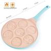 SEE KEAN 7-Hole Smile Face Waffle & Egg Frying Pan
