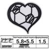 Cartoon Fußball-Weltmeisterschaft Bügelbild-Set - Abzeichen & Emblem Aufkleber