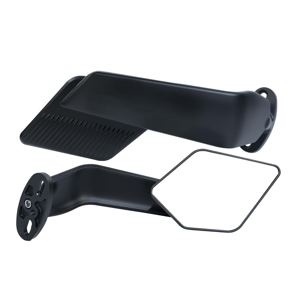 Универсальные боковые зеркала-крылья для мотоцикла Kawasaki YAMAHA Aprilia Honda Suzuki, вращающиеся, регулируемые, ветровые