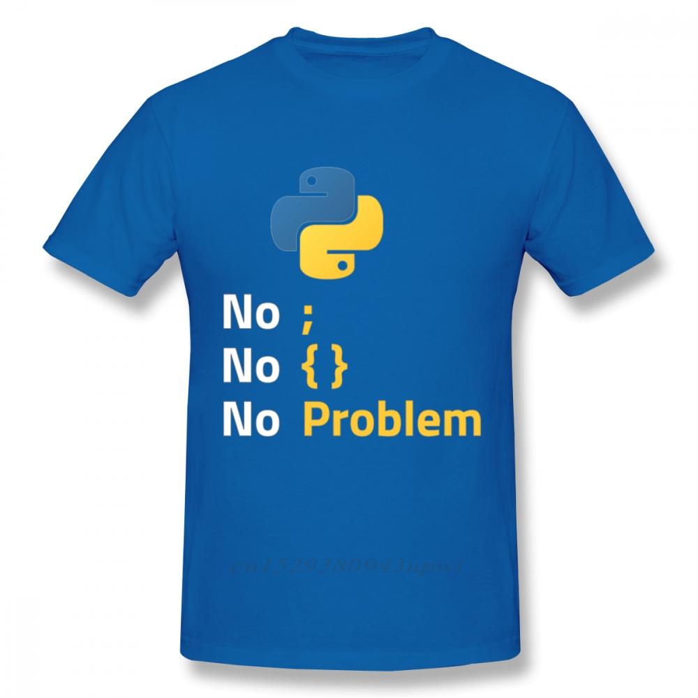 Computer Programming Language Python T Shirt Design For Code Programmer Homme Tee Shirt Crewneck Camiseta