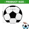 24Pcs Sports Themed Gift Bags With Handle Waterproof Clear Plastic Candy Chocolate Holder Bag for Candies Small Toy P9YB