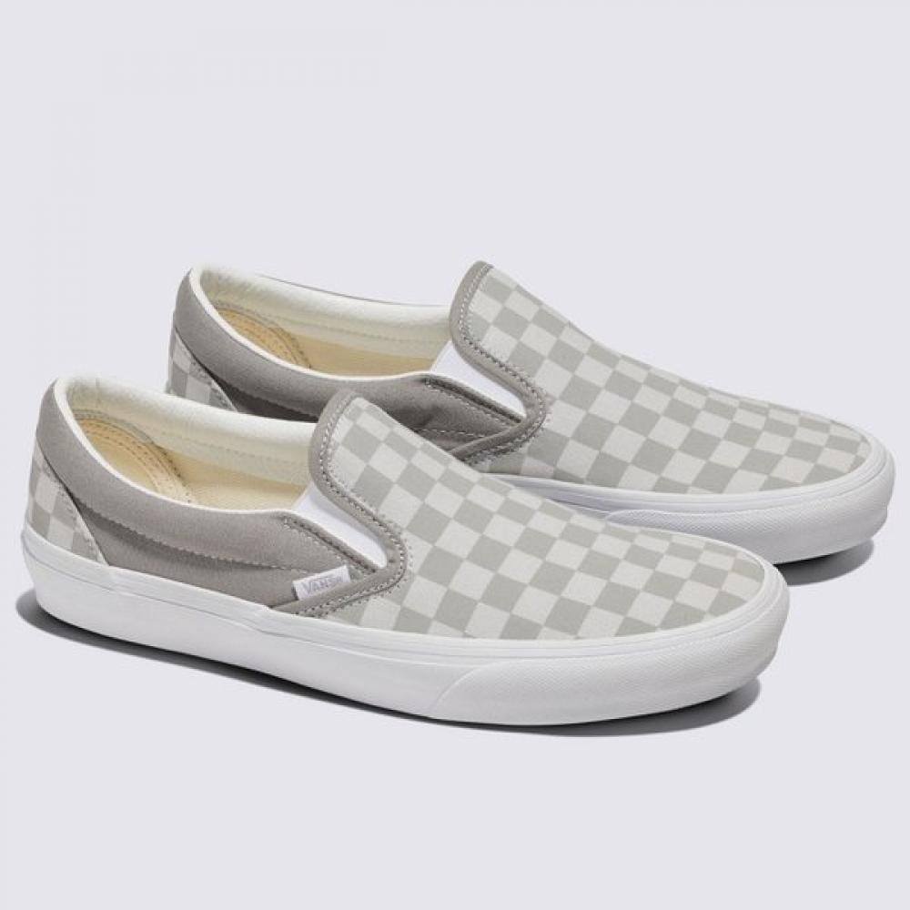 

Vans Galleria Vans Canvas Block Classic Slip On Center City Grey/230