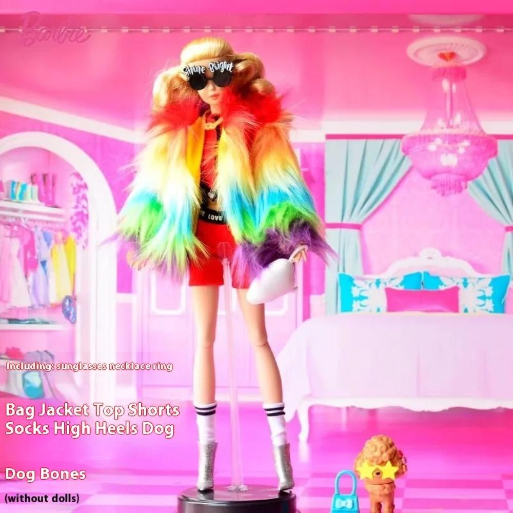 Oryginalna Lalka Barbie Modna Pojedyncza Kombinacja Butów Dziewczęca Księżniczka Zabawka Ubrania Buty Zestaw Kolekcjonerska Figurka