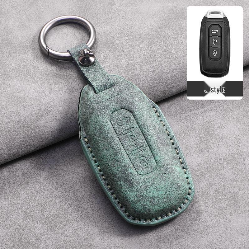 Sheepskin Key Case for Ford  19 Territory, Jiangling Yuhu 7/9, and Yushang S350 Models