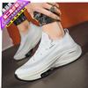 Autumn Foreign Trade Large Size 46 Running Shoes Men's Lightweight Air Cushion Shock Absorption Marathon Sports Shoes Couple Shoes