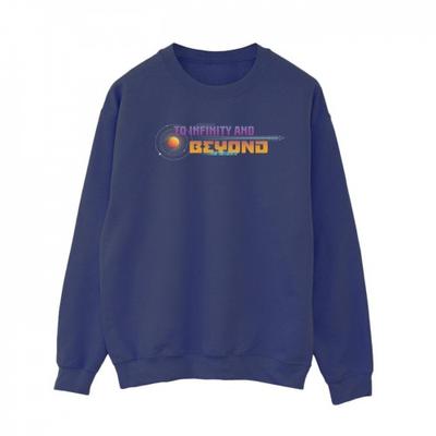 Dames Lichte Jaar Infinity En Verder Tekst Sweatshirt