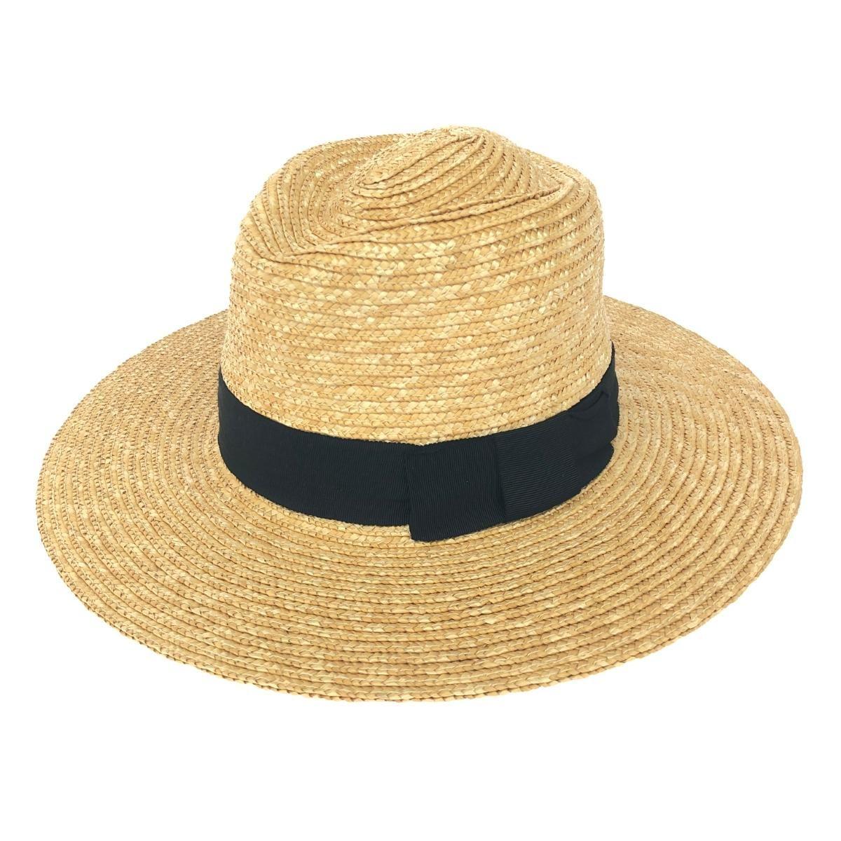 Used BRIXTON Straw Hat S Straw Beige Men s / 240001202975