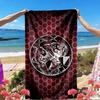 Ajax Print Beach Towel, Versatile Lightweight Absorbent Beach Towel for Pool Surf Yoga Bathroom, Perfect Birthday Holiday Gift