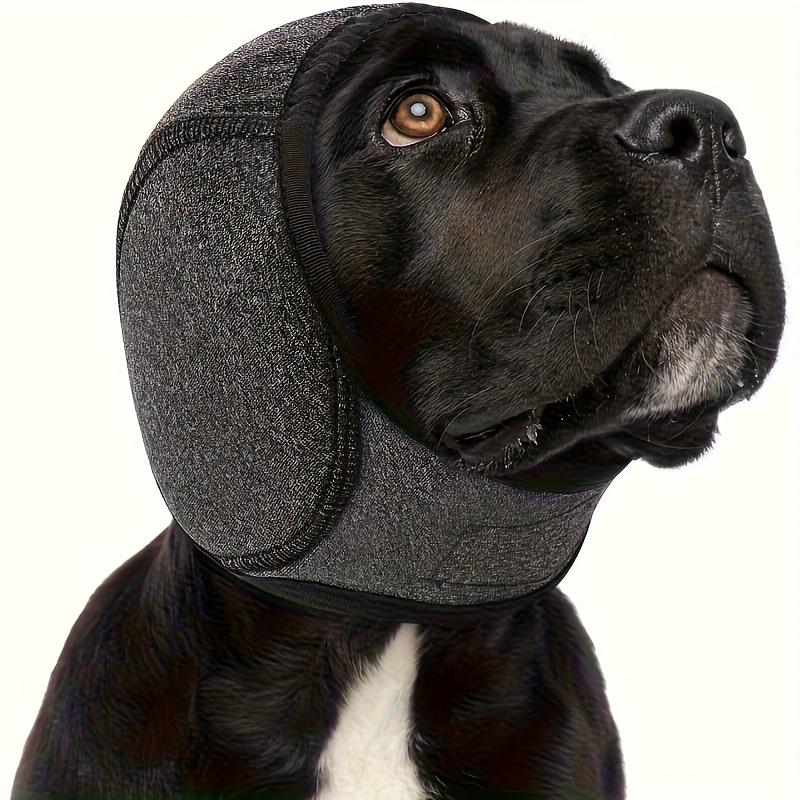 

Dog earmuffs - Noise Reducing & Shock-Absorbing Pet Ear Protection Headphones with Soft Breathable Memory Fit S сірий