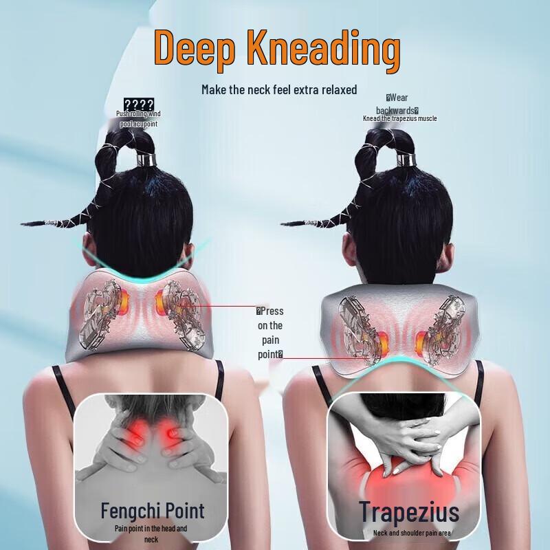 Hezheng Portable U-Shaped Neck Massager