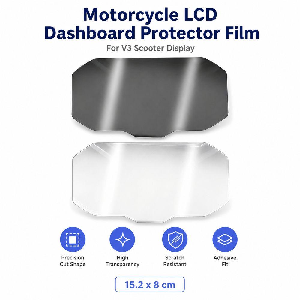 Precision Cut Motorcycle Display Film for AEROX V3 Motorcycle Scooter Accessories