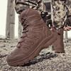 Fashion Men's Boots Non-Slip Lightweight Waterproof Outdoor Hiking Hunting Desert Combat &Tactical Boots Breathable Work Safty Shoes