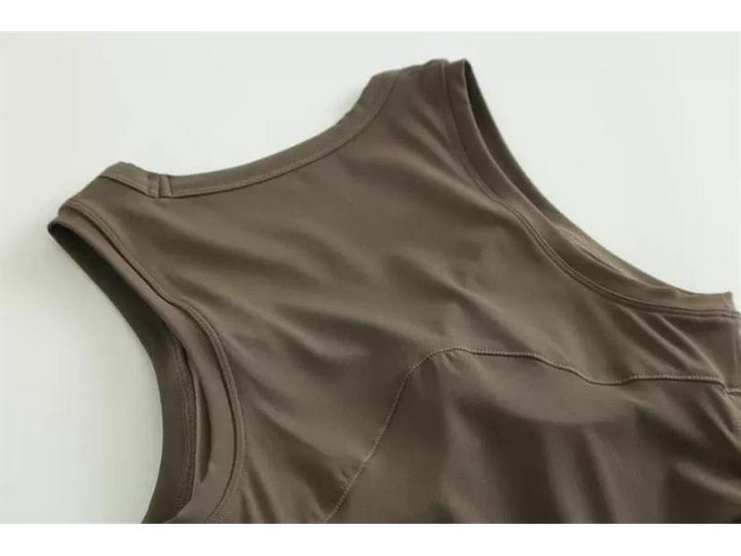 US ALO Yoga Wolkenartige Sportweste mit Brustpolstern für Laufen, Fitness und Yoga