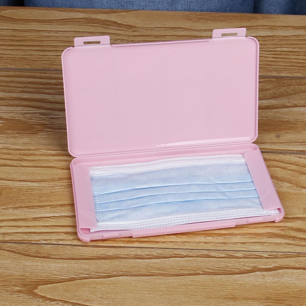 6 Piezas Estuche para Mascarilla Facial Funda Caja de Almacenamiento Organizador de Mascarillas Cajas de Almacenamiento Portátiles Estuche para Mascarilla Facial