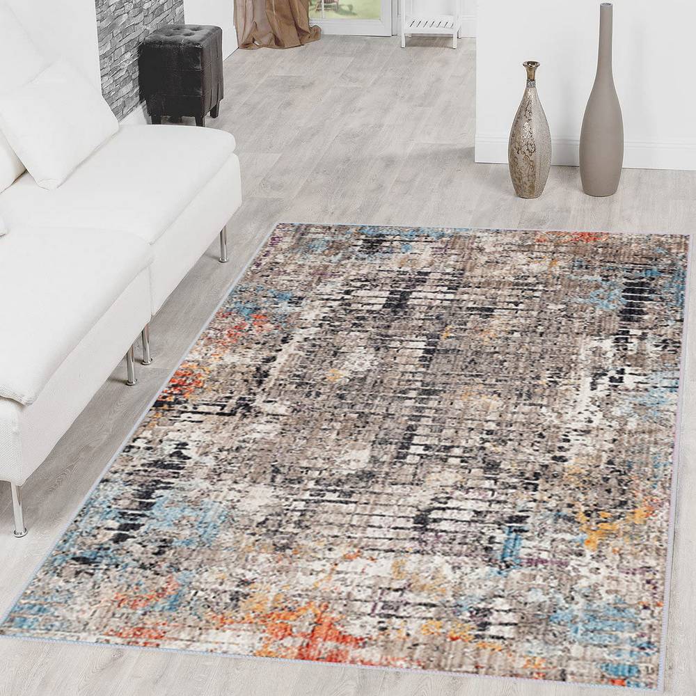 

Eliana Home Моющийся ковер с принтом LNA1525-HT1312 50x80 коричневый
