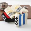 Men's Spring and Autumn Cotton Digital Striped School Style Sports Mid Calf Socks