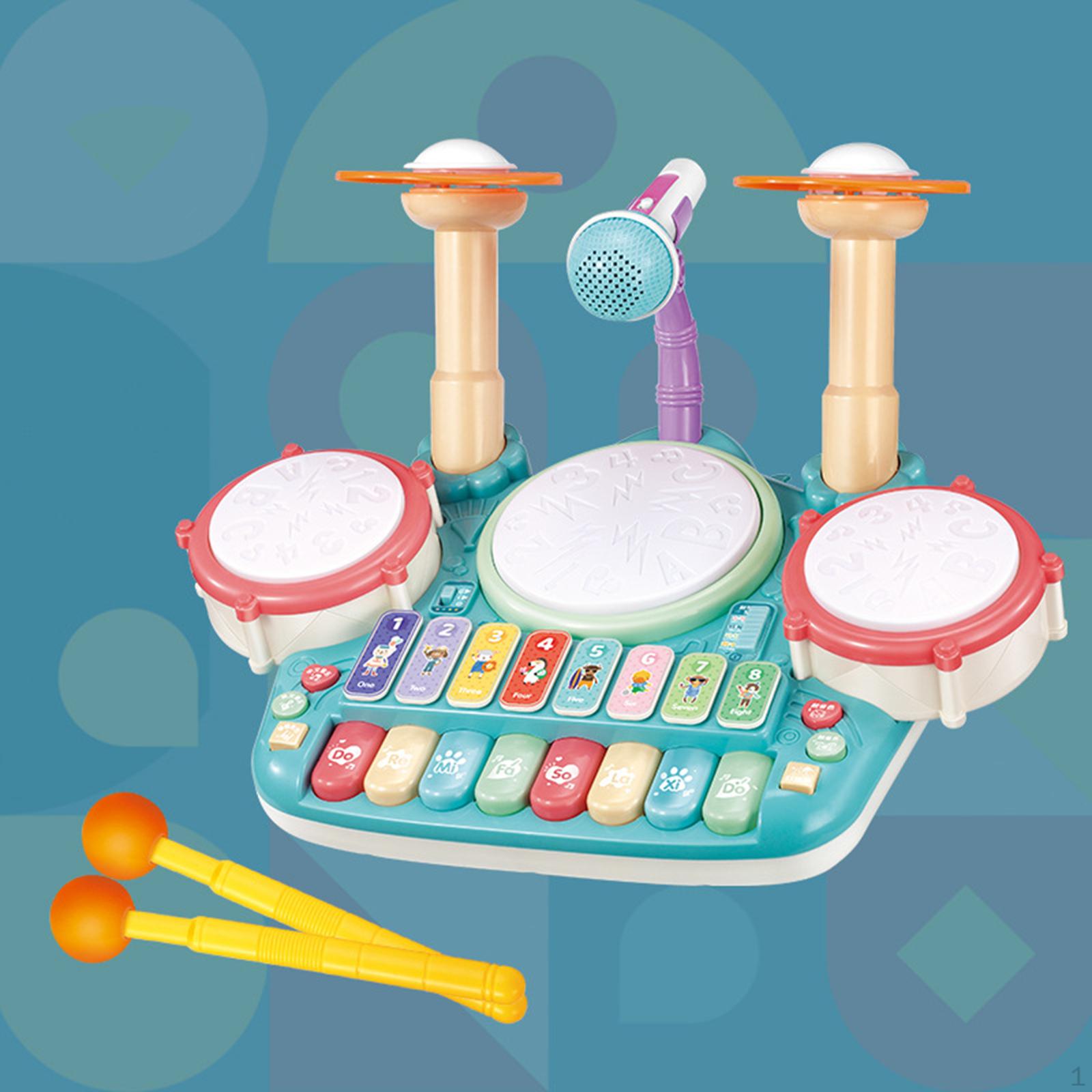 Drum Early Education Musical Toy синий