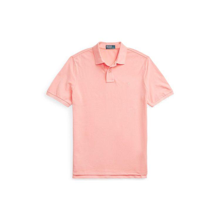 

Polo Ralph Lauren однотонная рубашка поло с планкой на пуговицах, мужские топы, оранжевый MNPOKNI1N822210-650 XXL