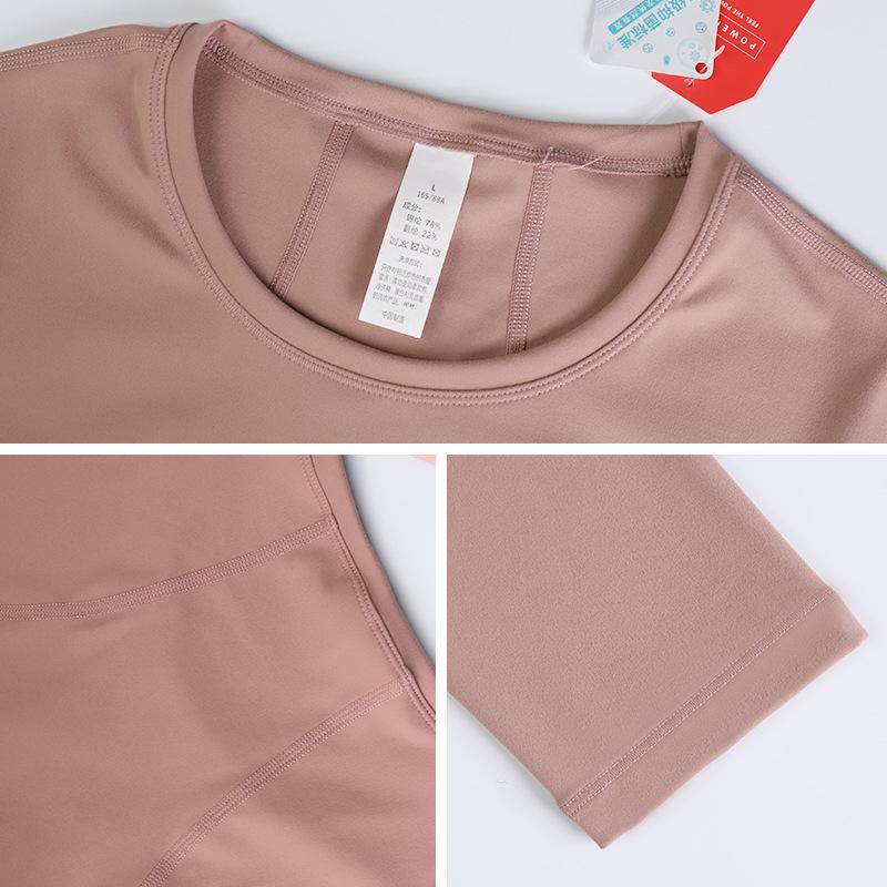 LAHN Women's Slimming Quick-Dry Long-Sleeve Sports Top - Breathable Outdoor Fitness & Yoga Wear