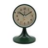 New Round Metal Table Clock, Simple Design, Suitable for Living Rooms, Studies, and Bedrooms, Suitable as a Silent Alarm Clock for Students