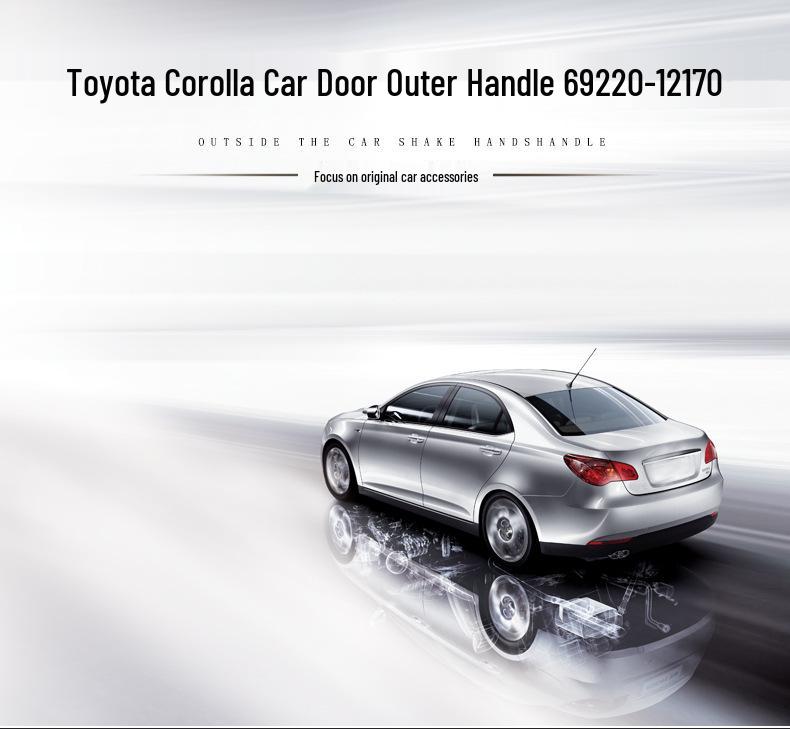Fits Toyota Corolla Door Outer Handle 69220-12170/69210-12170