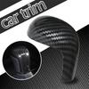 Carbon Fiber Look ABS Gear Shift Knob Cover Trim For Toyota Camry 2018 -