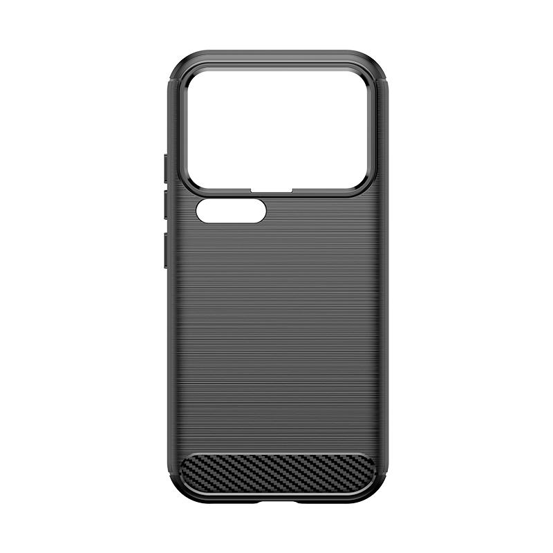 For Cover Xiaomi 17 Pro Case For Xiaomi 17 Pro Max Shockproof Anti-knock Silicone Carbon Fiber Back Case For Xiaomi 17 Pro Case