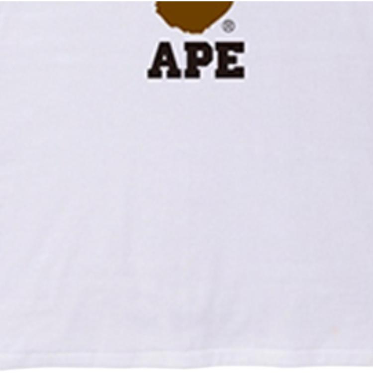 A BATHING APE Head T Shirt Unisex 1F30-110-001