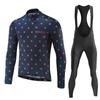 Morvelo Autumn T Men Long Sleeve Bike Clothing Uniform Maillot Ropa De Ciclismo Sports Bicycle Bib Pants 2026 Autumn Breathable Cycling Suit